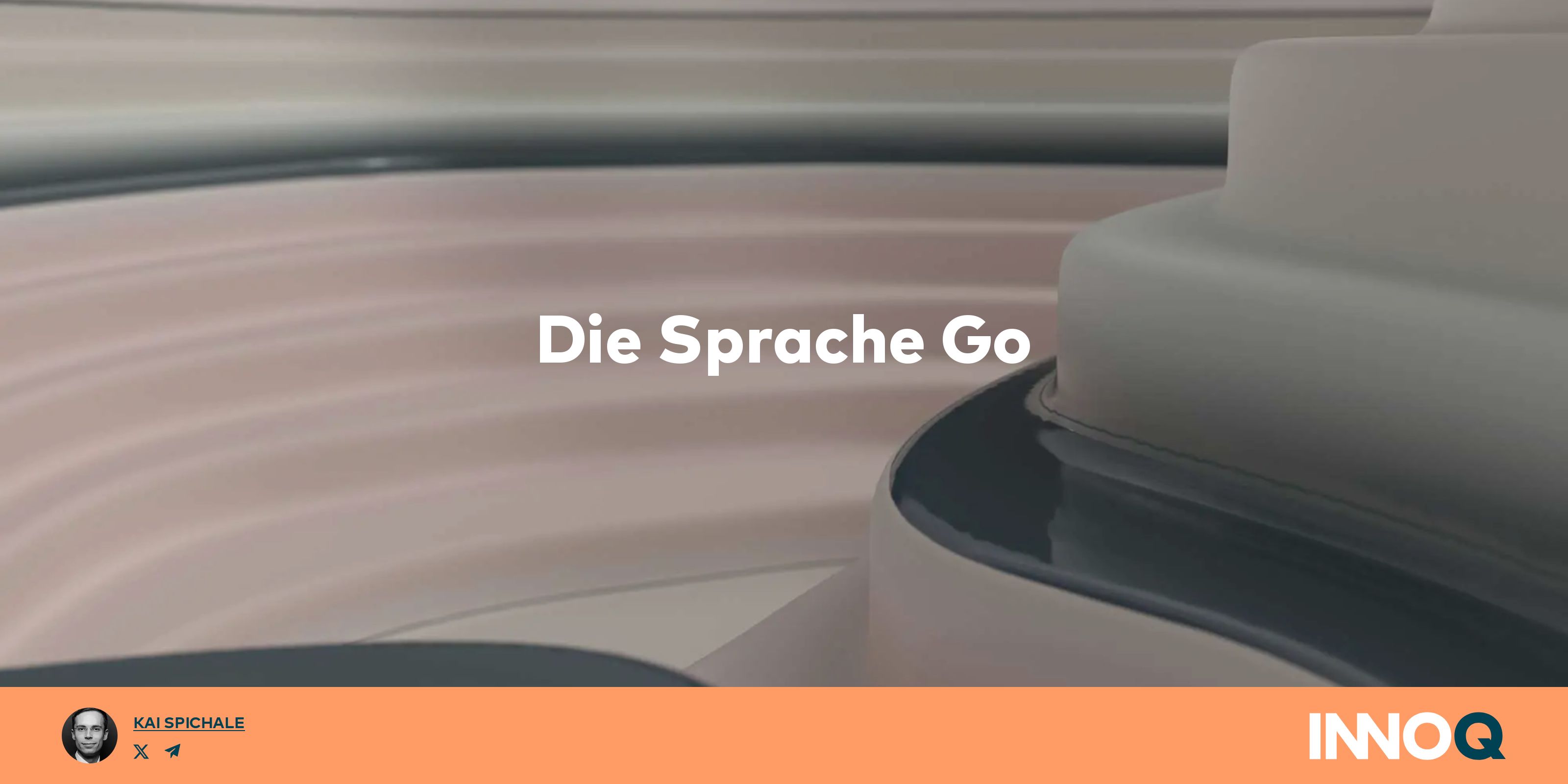 Die Sprache Go – INNOQ