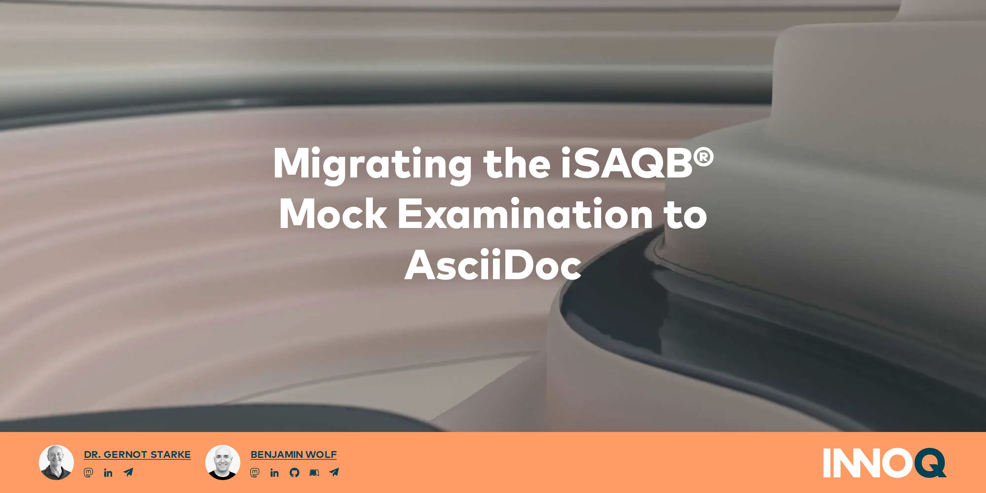 Migrating the iSAQB® Mock Examination to AsciiDoc – INNOQ